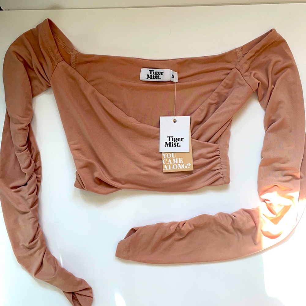 NWT long sleeve crop top from Tiger Mist!